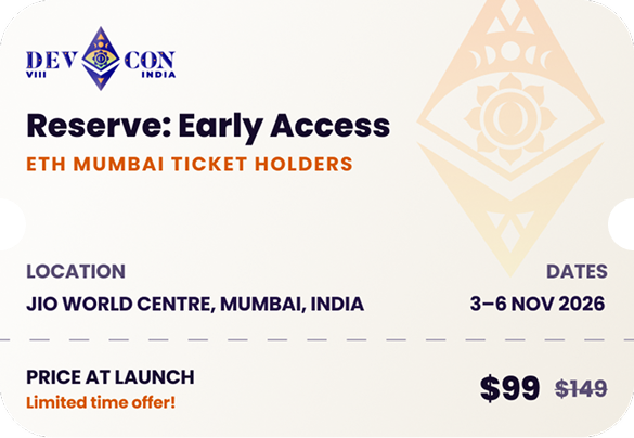 Indian Early Bird Ticket